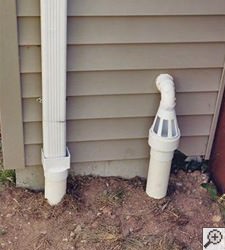 No-freeze basement drain discharge line in Pueblo